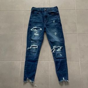 AE size 6 short curvy highest rise jegging